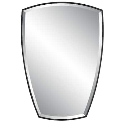 Uttermost 09892 Crest 25-1/4" W x 36" H Arched Metal Framed Bathroom