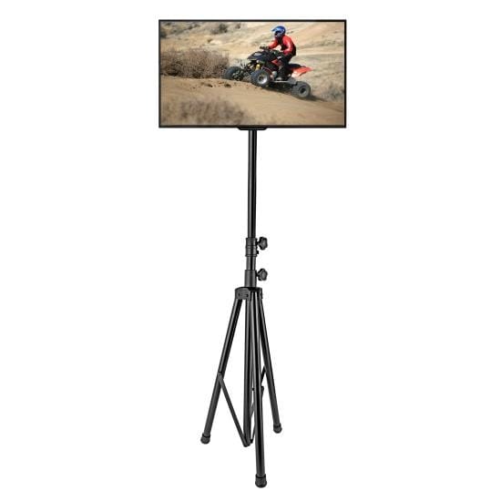 Portable Tripod TV Stand - Television LCD Flat Panel Monitor Mount (For TVs up to 60'')
