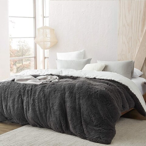 Are You Kidding - Coma Inducer® Oversized Duvet Cover - Charcoal/White