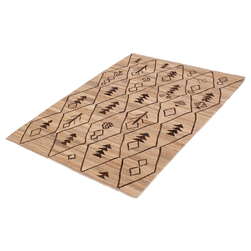 Sivas Khaki Kilim 6'1" x 8'2" - 6'1 x 8'2