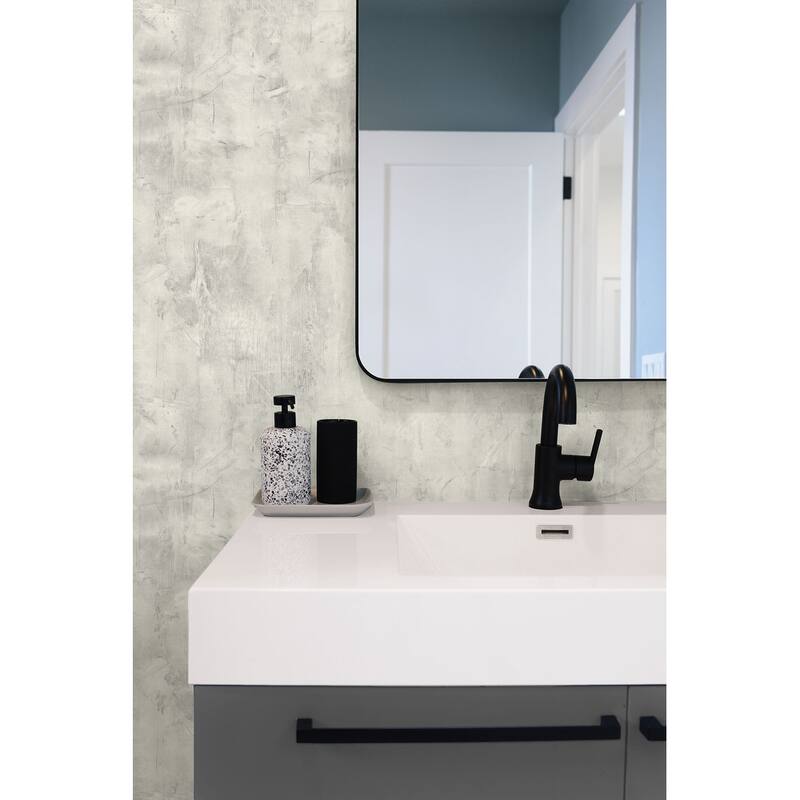Seabrook Designs Rustic Stucco Faux Unpasted Wallpaper