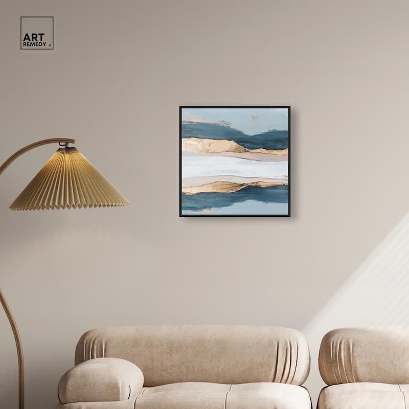 Crystalline Depths I Canvas by Art Remedy