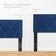 preview thumbnail 58 of 65, Greta Performance Velvet Twin Headboard