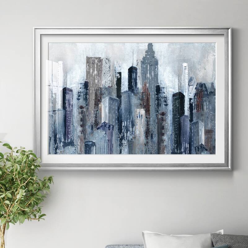 City Mood Premium Framed Print - Ready to Hang