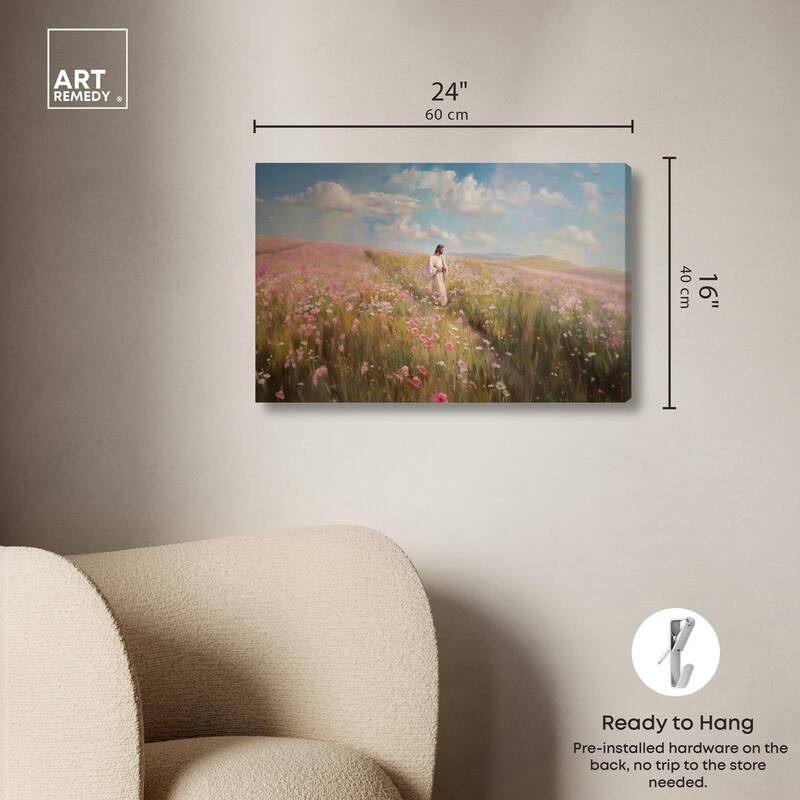 Garden of Reverie II Canvas by Art Remedy, Gallery Wrapped