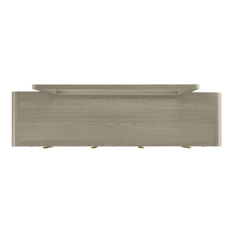 Furniture of America Thaila Modern 2-Piece Grey 6-Drawer Dresser and Mirror Set