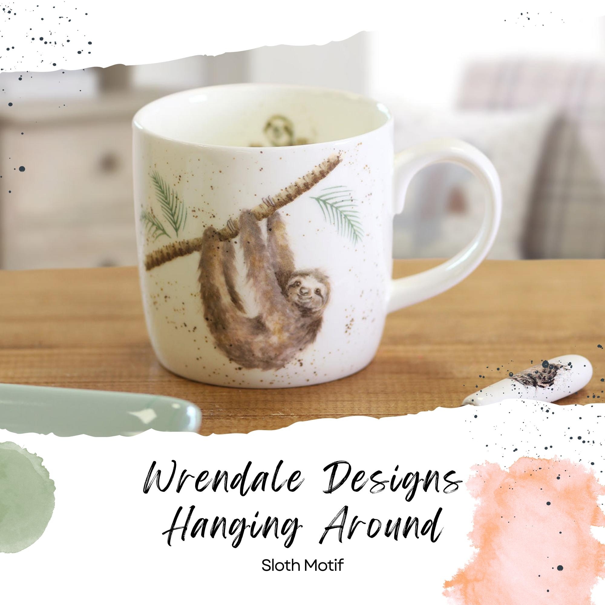 Royal Worcester Wrendale Designs Mug Wildlife Animals - On Sale
