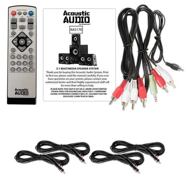 5.1 speaker extension cable
