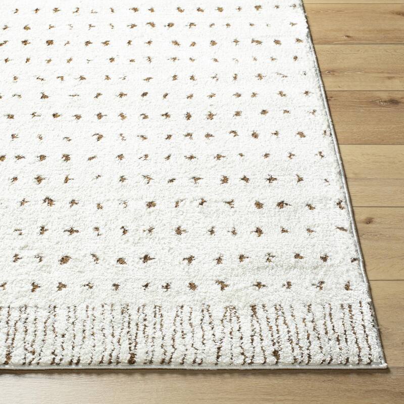 Livabliss Freud Morroccan Dots Area Rug