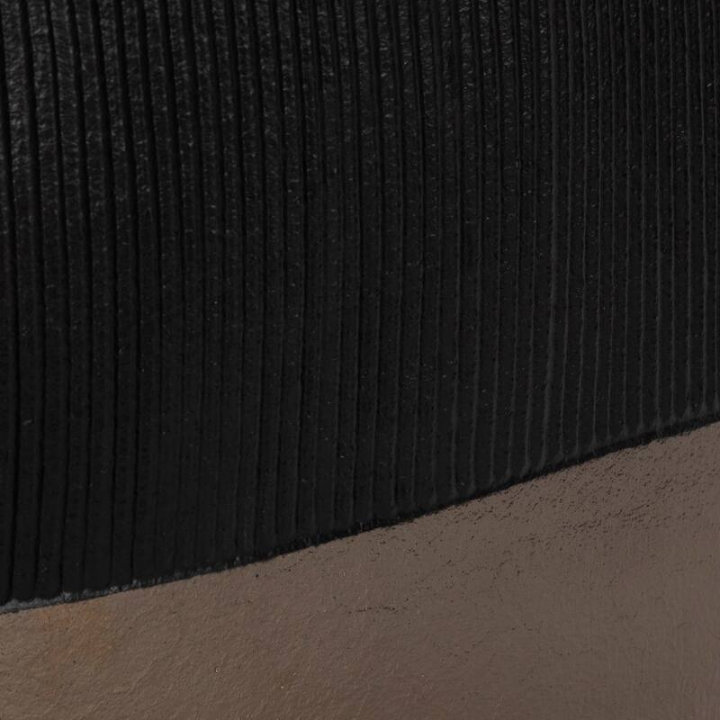 Modern Round Metal Table Vase - Flower Vase