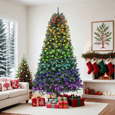 Moasis 6 Foot Christmas Tree with LED Light