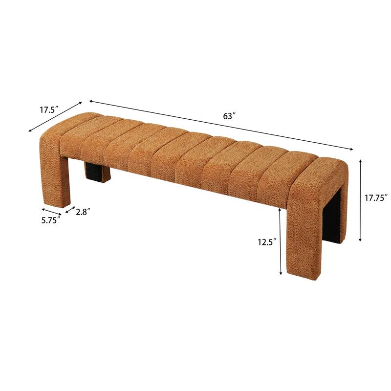Christopher Knight Home - Modern Upholstered Bench with Multi-Functional Design