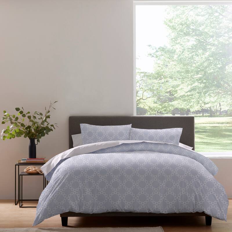 Clean Design Home x Martex Palais Duvet Set - Soft Blue - King