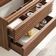 preview thumbnail 40 of 46, Render 36" Wall-Mount Bathroom Vanity Cabinet (Sink Basin Not Included)