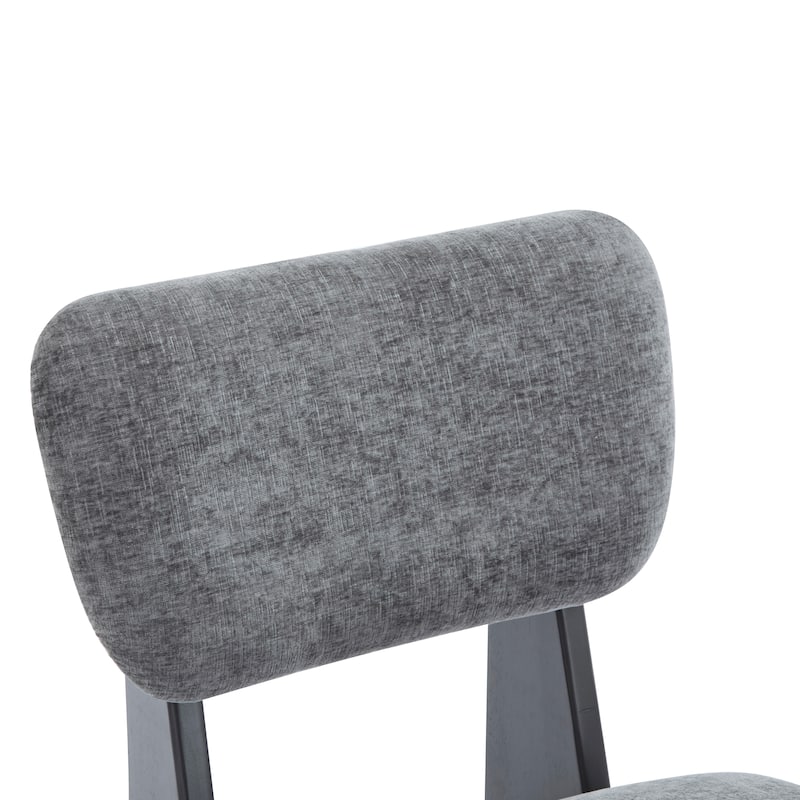 Christopher Knight Home -Vincent Minimalist Polyester Upholstered Lounge Chair （Set of 2）