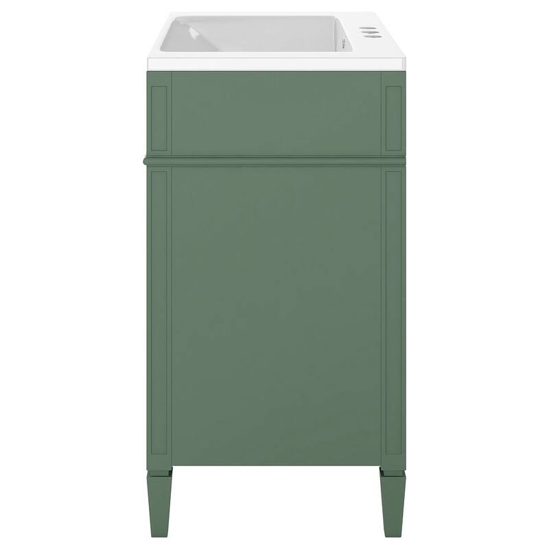 30'' Bathroom Vanity with Top Sink Set, Sink Bathroom Vanity