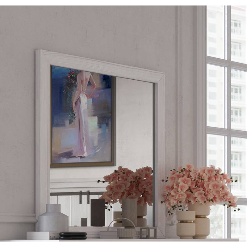 Herne Mirror - Grey