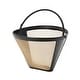 preview thumbnail 2 of 2, Fino Gold Mesh Permanent Coffee Filters, Number 2-Size Filter, Brews 2 to 6-Cups, Set of 2