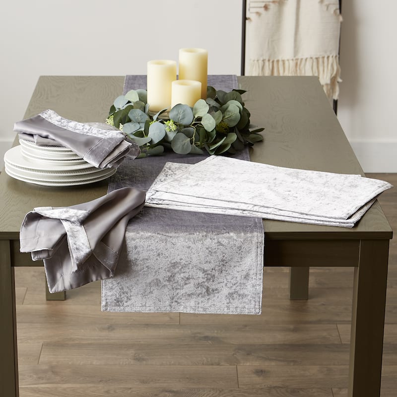 DII Cream Velvet Placemat (Set of 4)