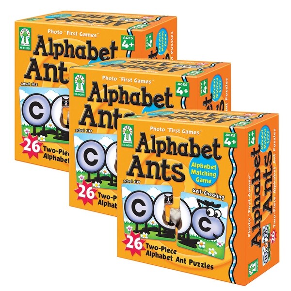 (3 Ea) Alphabet Ants Game