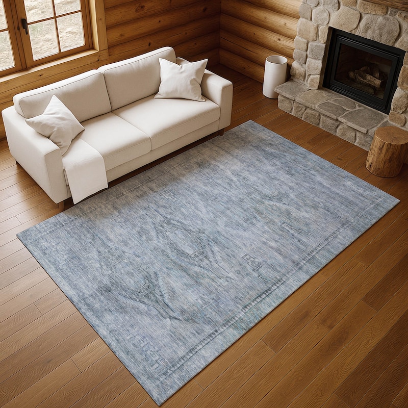 Premium Washable Super Soft Vintage Traditional Mayfield Rug
