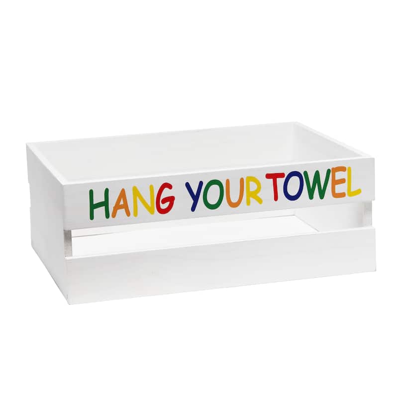 Elegant Designs Three Piece Decorative Wood Bathroom Set