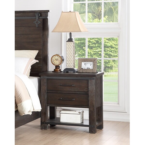 Shop The Gray Barn Chanelle Modern Farmhouse 2-Drawer 1 ...