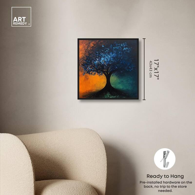 Tree of Opposites II Canvas by Art Remedy