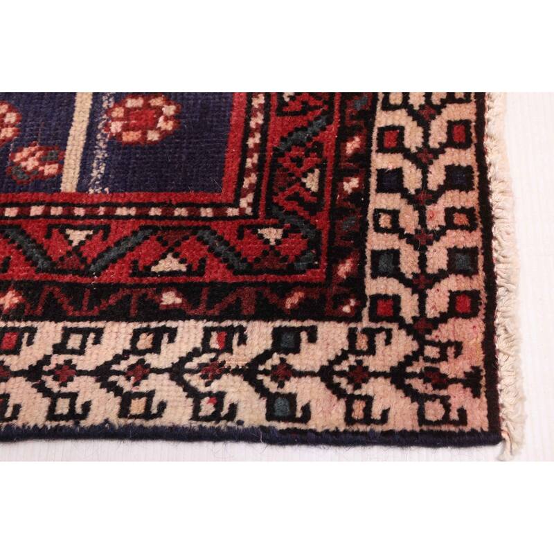 ECARPETGALLERY Hand-knotted Konya Anatolian Navy Wool Rug - 4'7 x 8'0