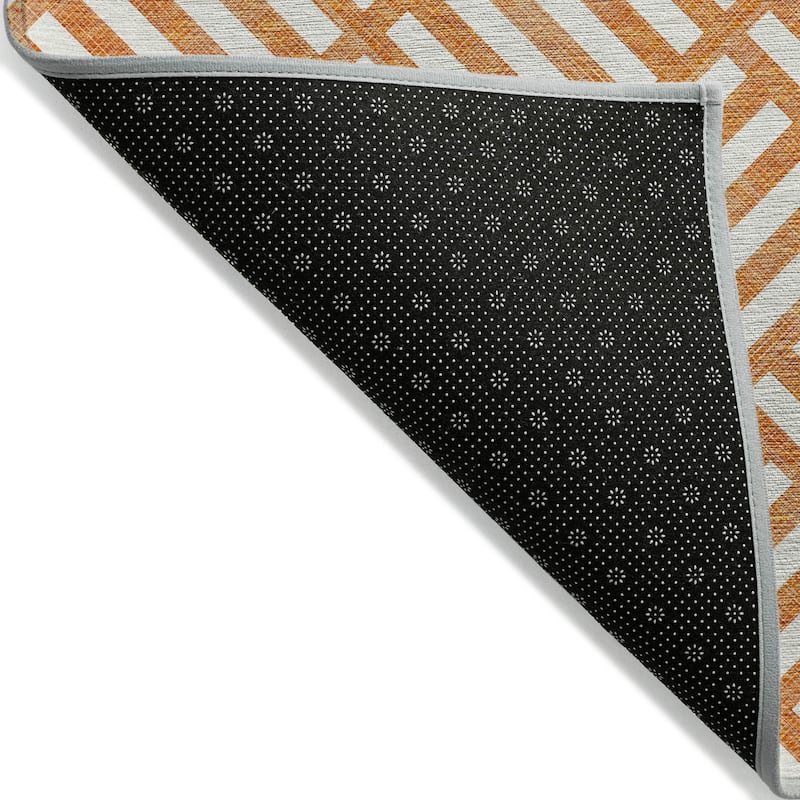 Machine Washable Indoor/ Outdoor Chantille Geo Modern Rug