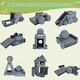 preview thumbnail 9 of 9, 14 Pieces Kids Sofa Modular Convertible Play Couch Set for Bedroom or Playroom - 55”L x 27.5”W x 16.5”H