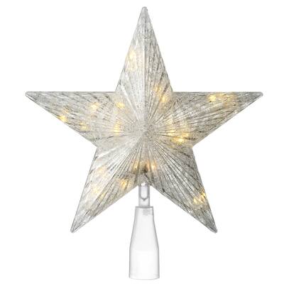 10" Tree Top Star for Artificial Trees with Dual Color® Lights - 10 in