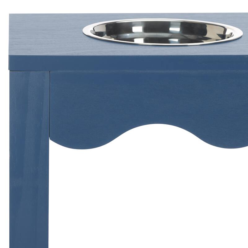 SAFAVIEH Lilith Raised Pet Feeder - 24"W x 11"D x 12"H
