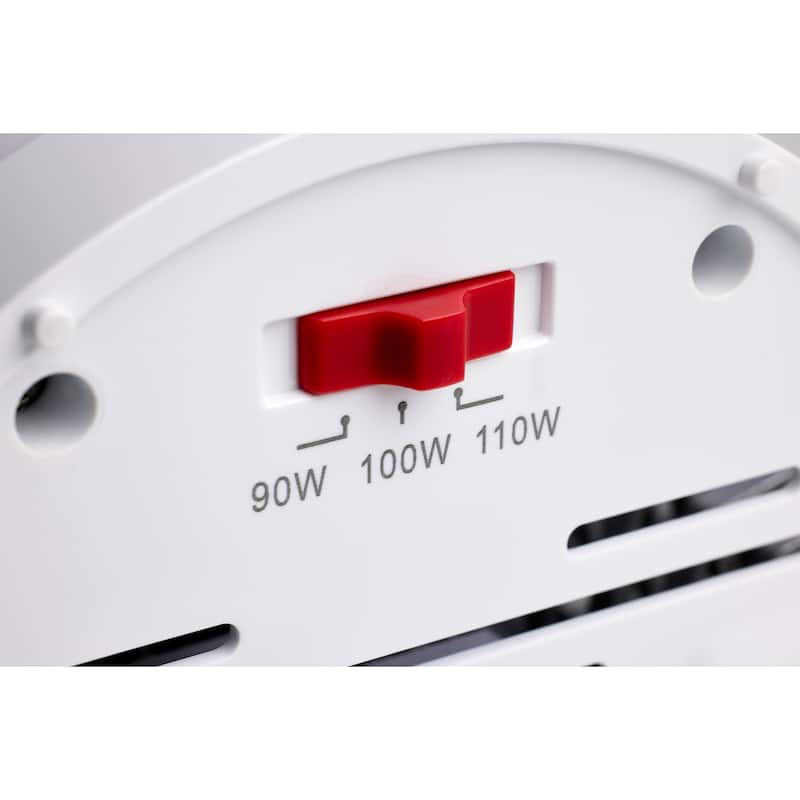 LED Shoe Box Lamp 90/100/110 Wattage Selectable 3K/4K/5K CCT Selectable 120-277V - White