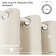 preview thumbnail 2 of 8, Deconovo Blackout Silver Cube Curtains(2 Panel)