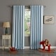 preview thumbnail 25 of 80, Aurora Home Insulated Thermal Blackout 84-inch Curtain Panel Pair - 52 x 84 Baby Blue