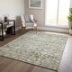 preview thumbnail 10 of 152, Machine Washable Indoor/ Outdoor Chantille Traditional Vintage Floral Rug Taupe - 10' x 14'