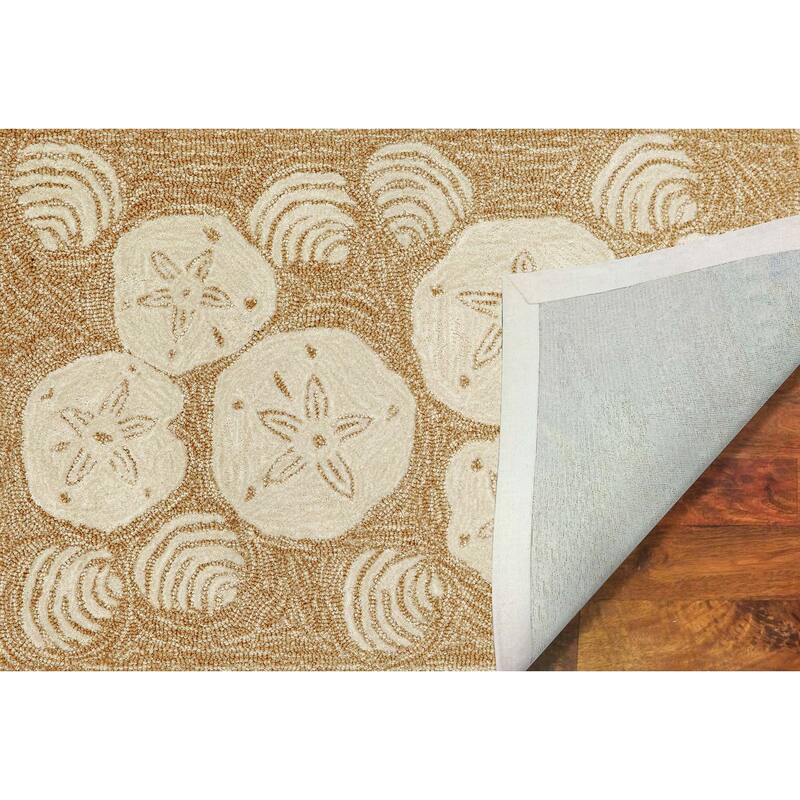 Liora Manne Frontporch Shell Toss Indoor/Outdoor Rug - 2' x 3'