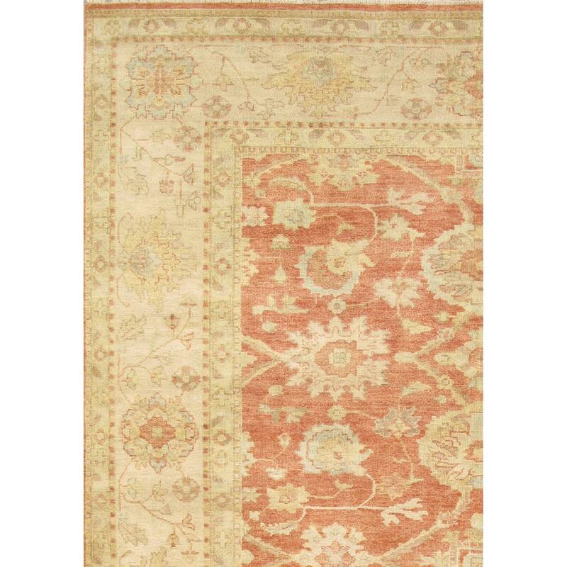 Pasargad Home Sultanabad Collection Hand-Knotted Lamb's Wool Area Rug - 6' 3" X 8'11"