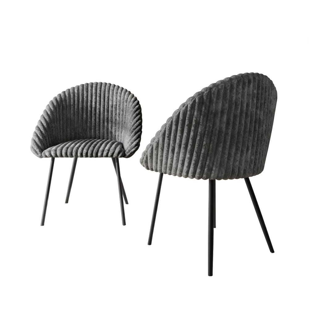 CraftPorch Mid Century Modern 2-Piece Dining Chair