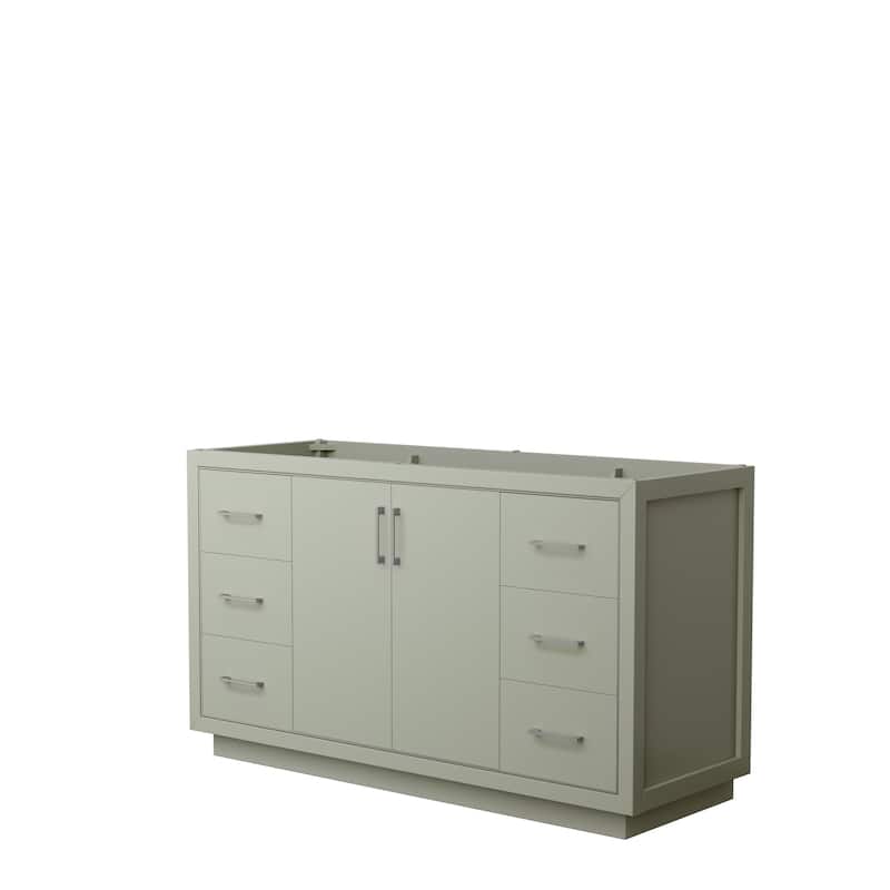 Icon Single Bathroom Vanity Cabinet, No Mirror