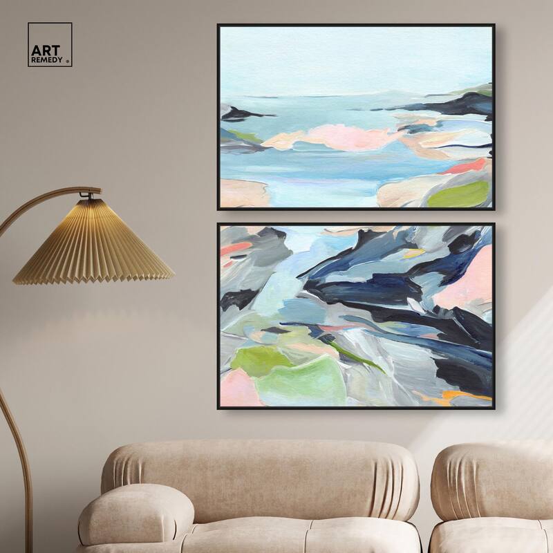 Between Seasons II Canvas Set of 2 by Art Remedy