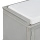 preview thumbnail 25 of 48, Storage Bench with 2 Drawers and 2 Cabinets, Shoe Bench with Removable Cushion for Living Room