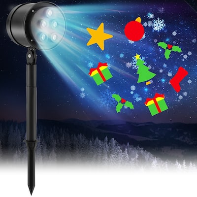 Costway Christmas Projector Light LED Projection Lamp with Lawn Stake - See Details