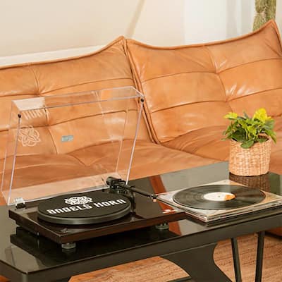 Classic Bluetooth Turntable Vinyl Record Player