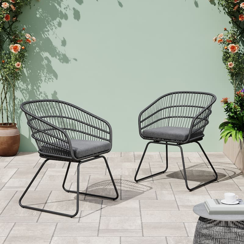 Outdoor Chair Set with Cushions,