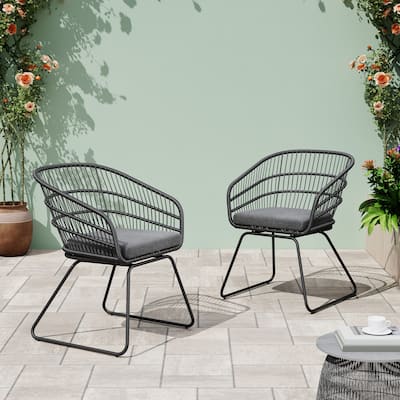Outdoor Chair Set with Cushions,