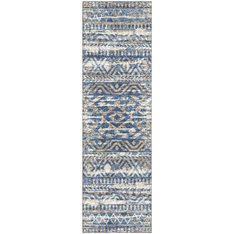 Premium Washable Super Soft Modern Global Mayfield Rug