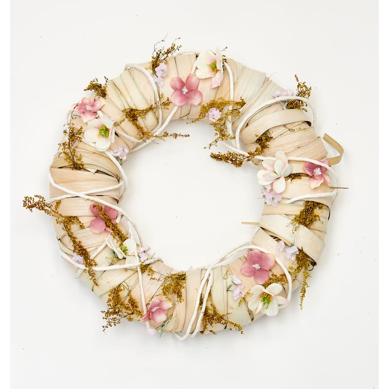 11" Dried Leaves and Spring Flowers Leaves - 11