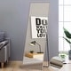 preview thumbnail 37 of 167, Dovelina Modern Full Length Floor Mirror - Freestanding Vanity Mirror for Bathroom or Living Space